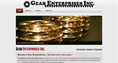 Desktop Screenshot of gearenterprises.com